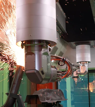 Double-Station 3D Laser Cutting Machine