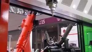 16-Axis Double-Station 3D Laser Cutting Machine