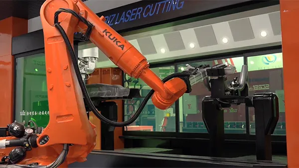 Efficient double-station automated processing